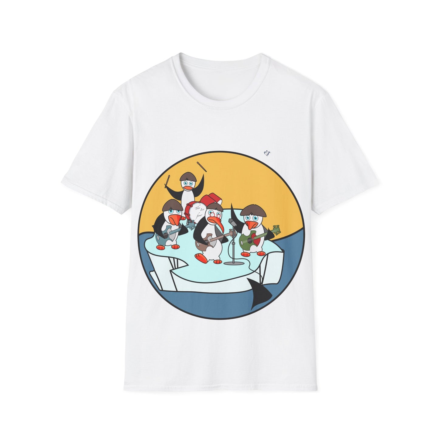 T-Shirt adulte mixte Pingouins (à personnaliser)