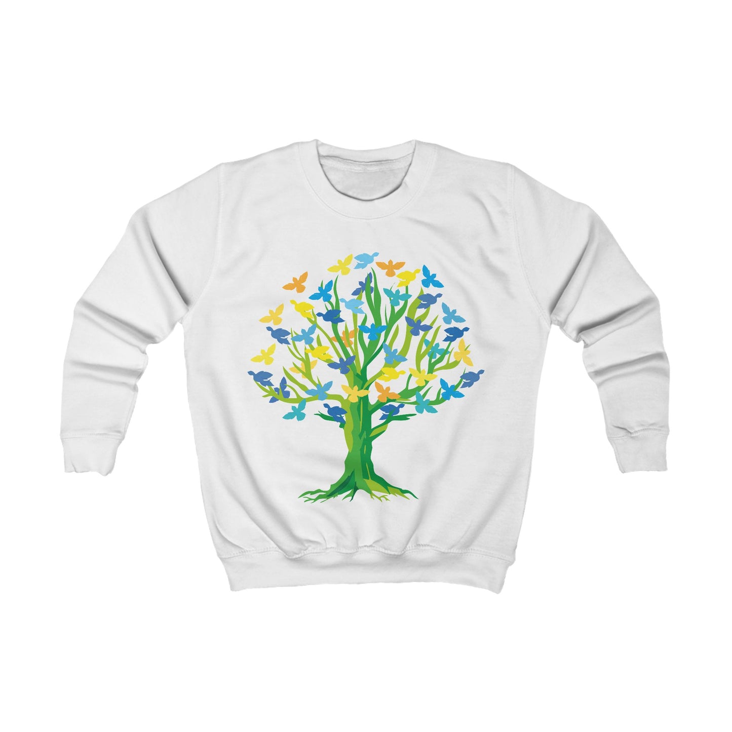 Sweatshirt enfant Arbre aux oiseaux