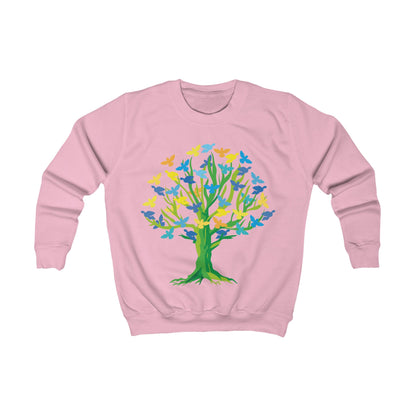 Sweatshirt enfant Arbre aux oiseaux