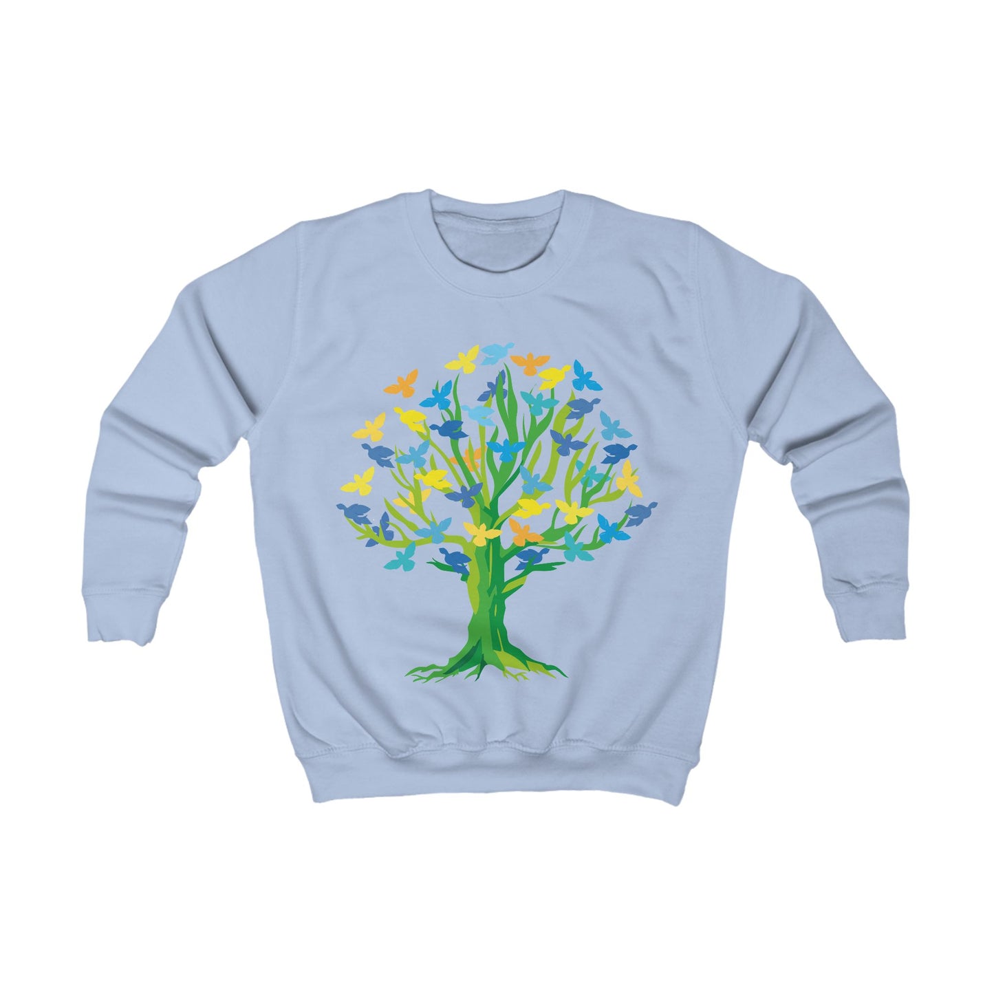 Sweatshirt enfant Arbre aux oiseaux