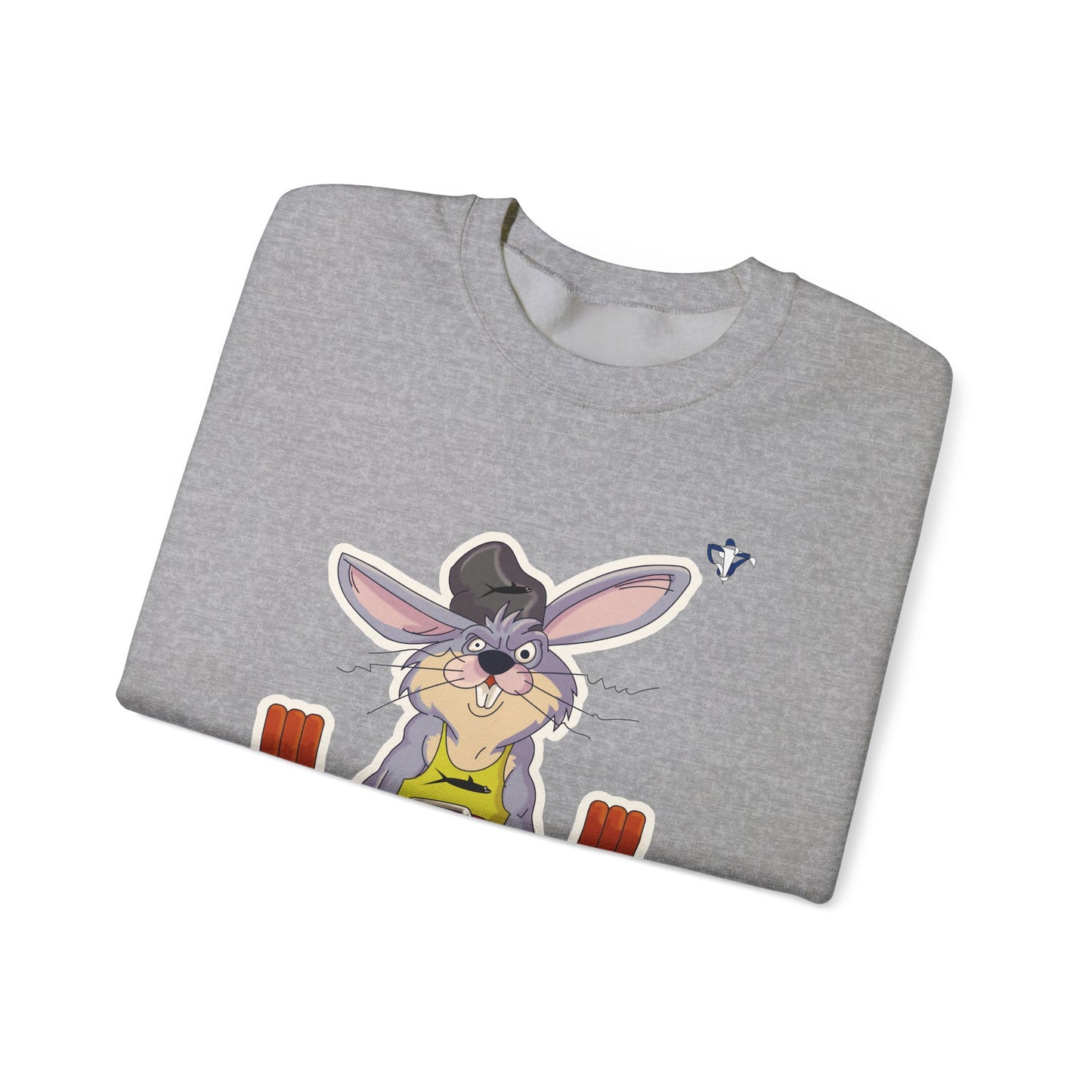 Sweatshirt adulte mixte Lapin muscu