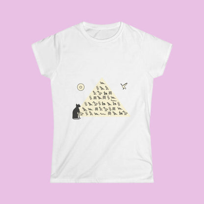 Tee-shirt femme pyramide