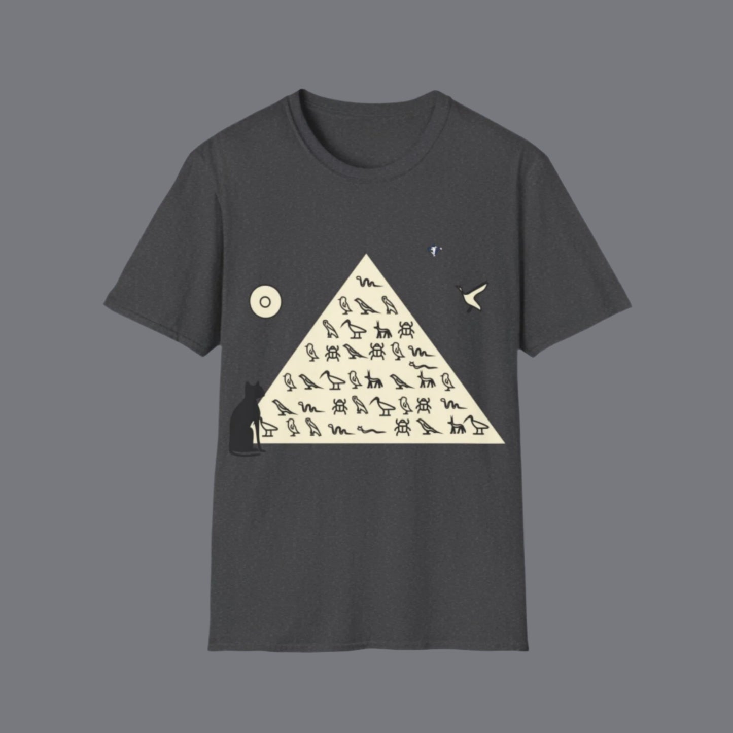 T-Shirt adulte mixte Pyramide (à personnaliser)