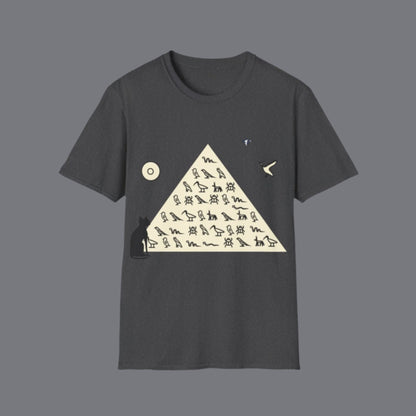 T-Shirt adulte mixte Pyramide (à personnaliser)