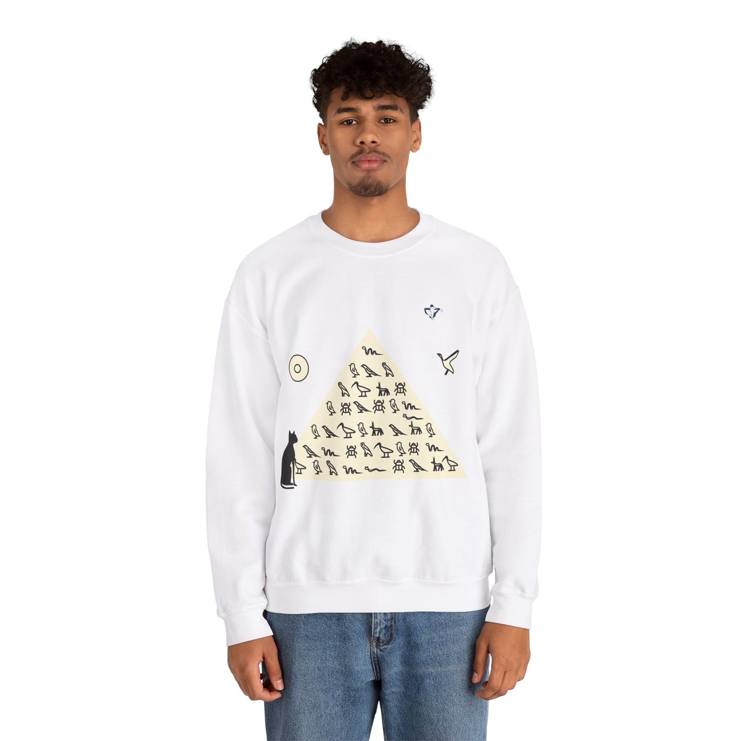 Sweatshirt adulte mixte Pyramide (à personnaliser)