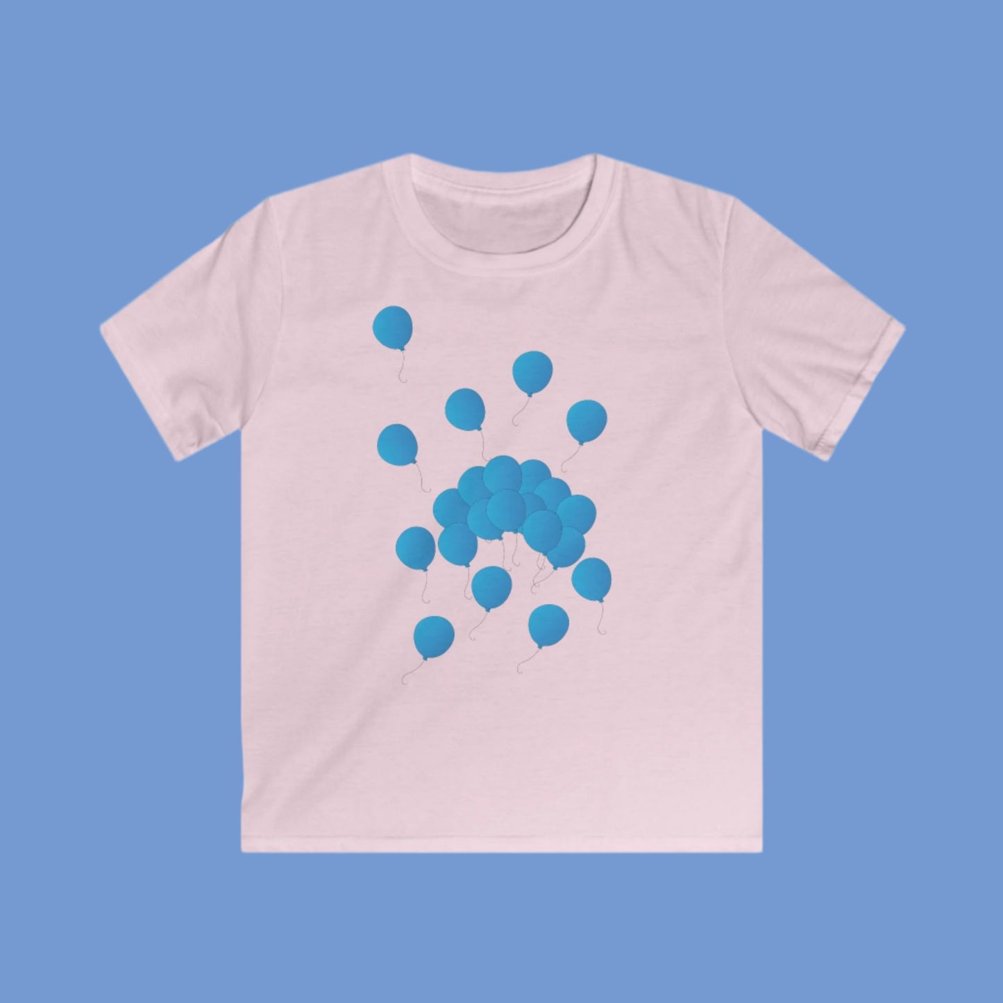 Tee-shirt enfant Ballons bleus