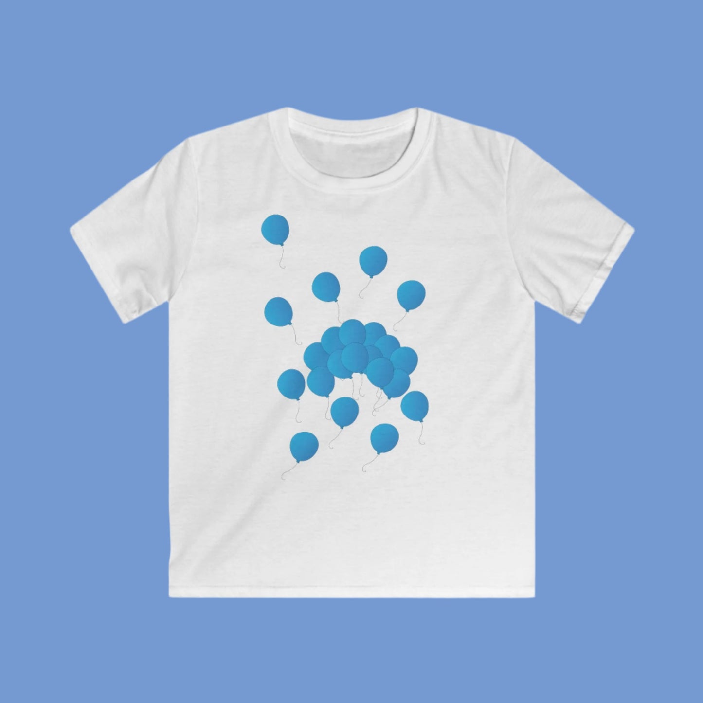 Tee-shirt enfant Ballons bleus