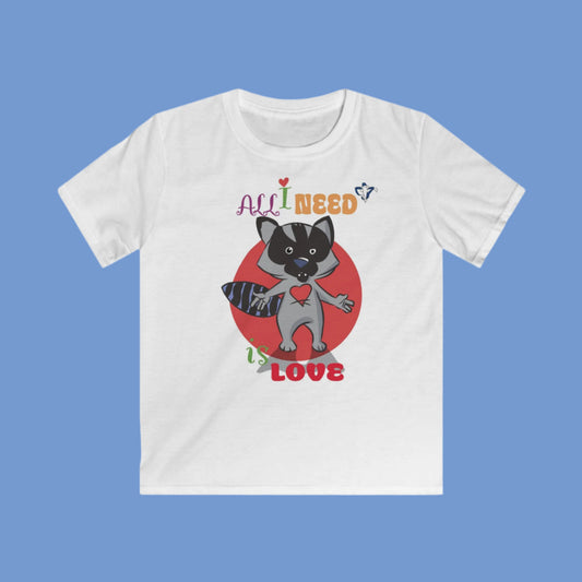 Tee-shirt enfant All I need Personnalisation FACE et MANCHE