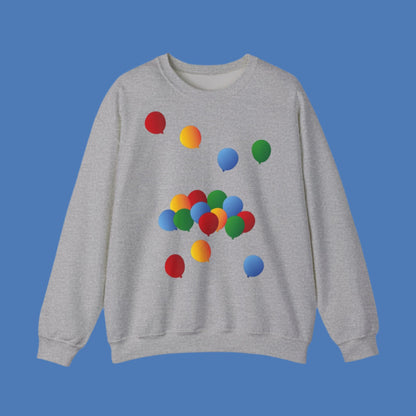 Sweatshirt adulte mixte Ballons de couleur