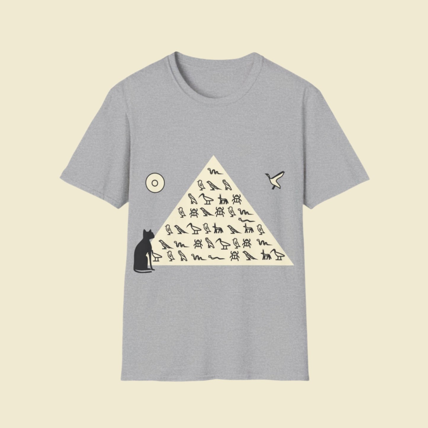 T-Shirt adulte mixte pyramide