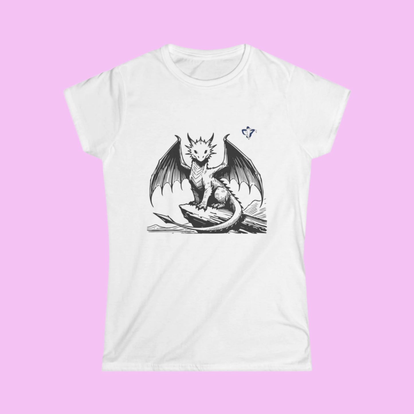 Tee-shirt femme Gentil dragon