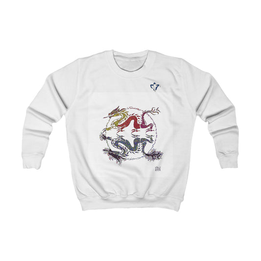 Sweatshirt enfant Dragons miroir