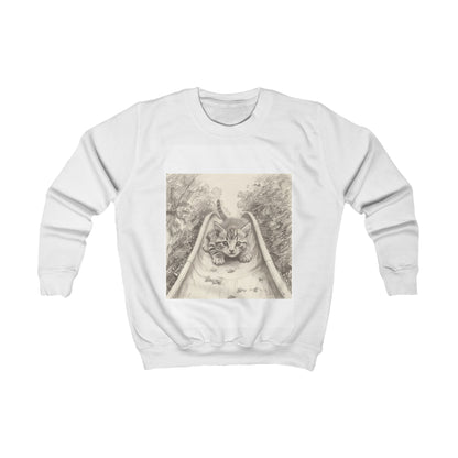 Sweatshirt enfant Petit chat