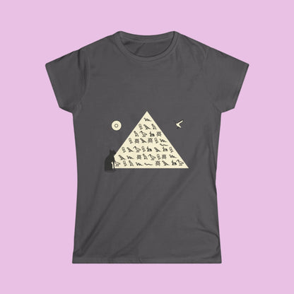 Tee-shirt femme pyramide