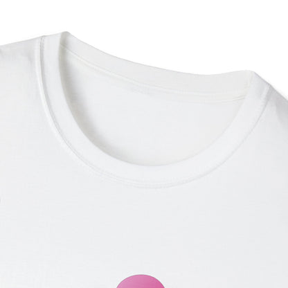 T-Shirt adulte mixte Ballons roses (à personnaliser)