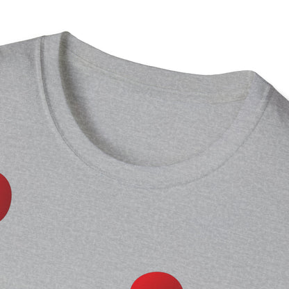 T-Shirt adulte mixte Ballons rouges (à personnaliser)