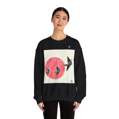 Sweatshirt adulte mixte Envolée de colibris