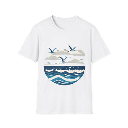 T-Shirt adulte mixte La mer