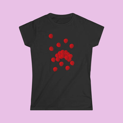 Tee-shirt femme Ballons rouges