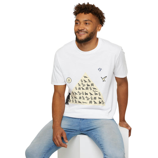 T-Shirt adulte mixte Pyramide Personnalisation FACE