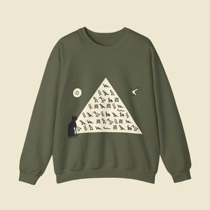 Sweatshirt adulte mixte Pyramide