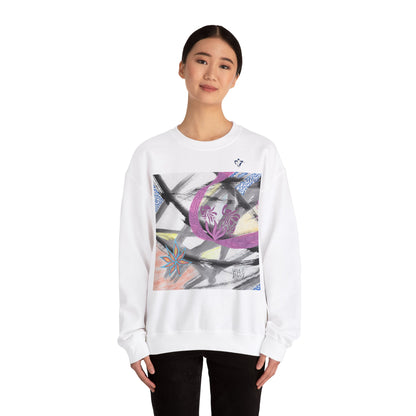 Sweatshirt adulte mixte Fleurs roses (à personnaliser)