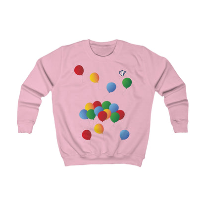 Sweatshirt enfant Ballons de couleur (à personnaliser)