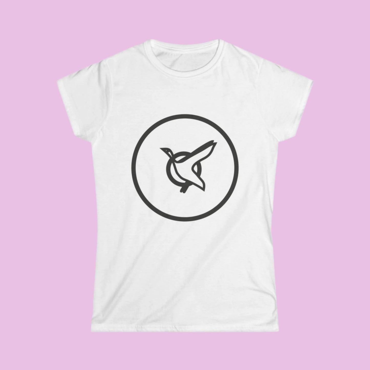 Tee-shirt femme oie et soleil