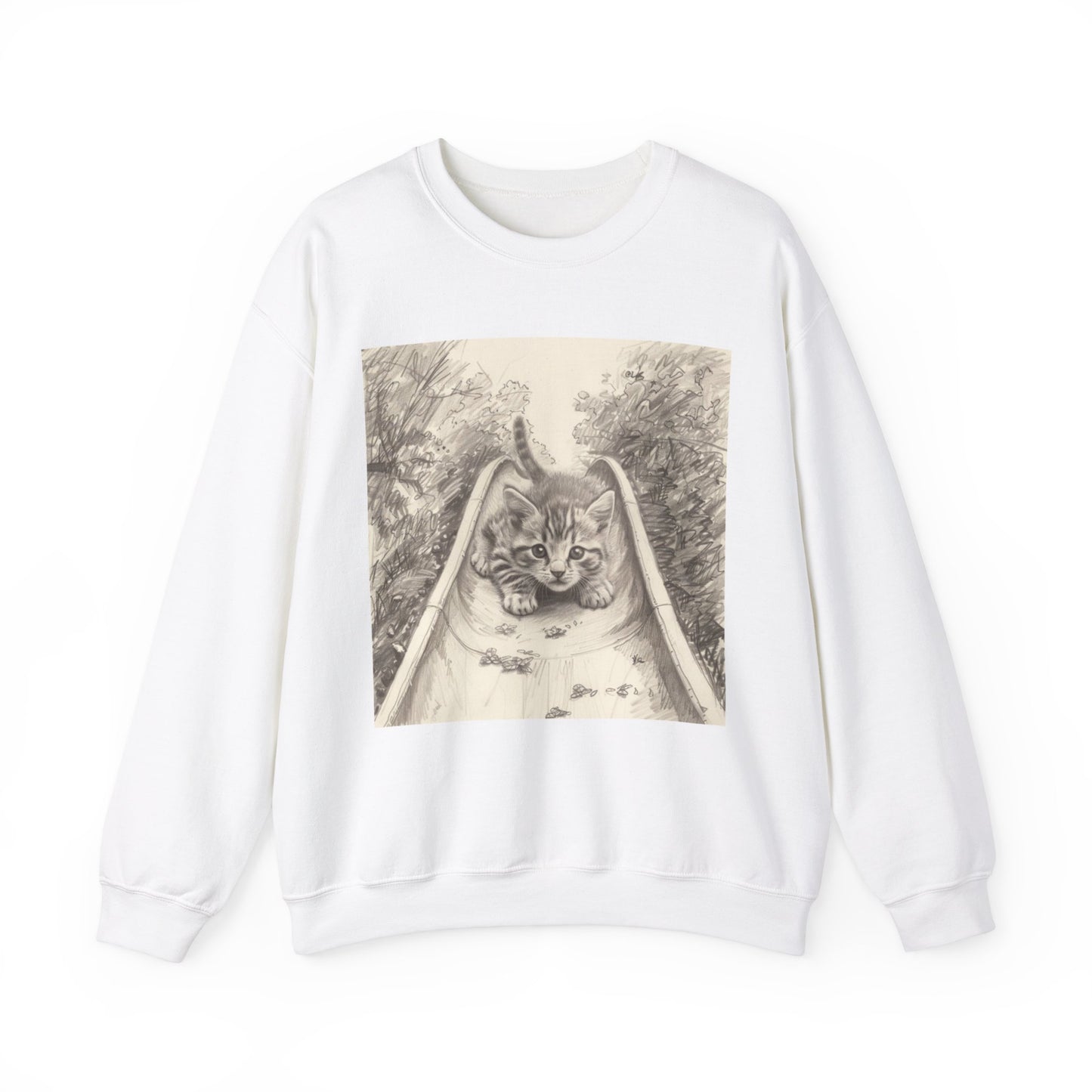 Sweatshirt adulte mixte Petit chat