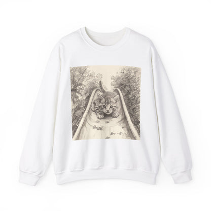 Sweatshirt adulte mixte Petit chat