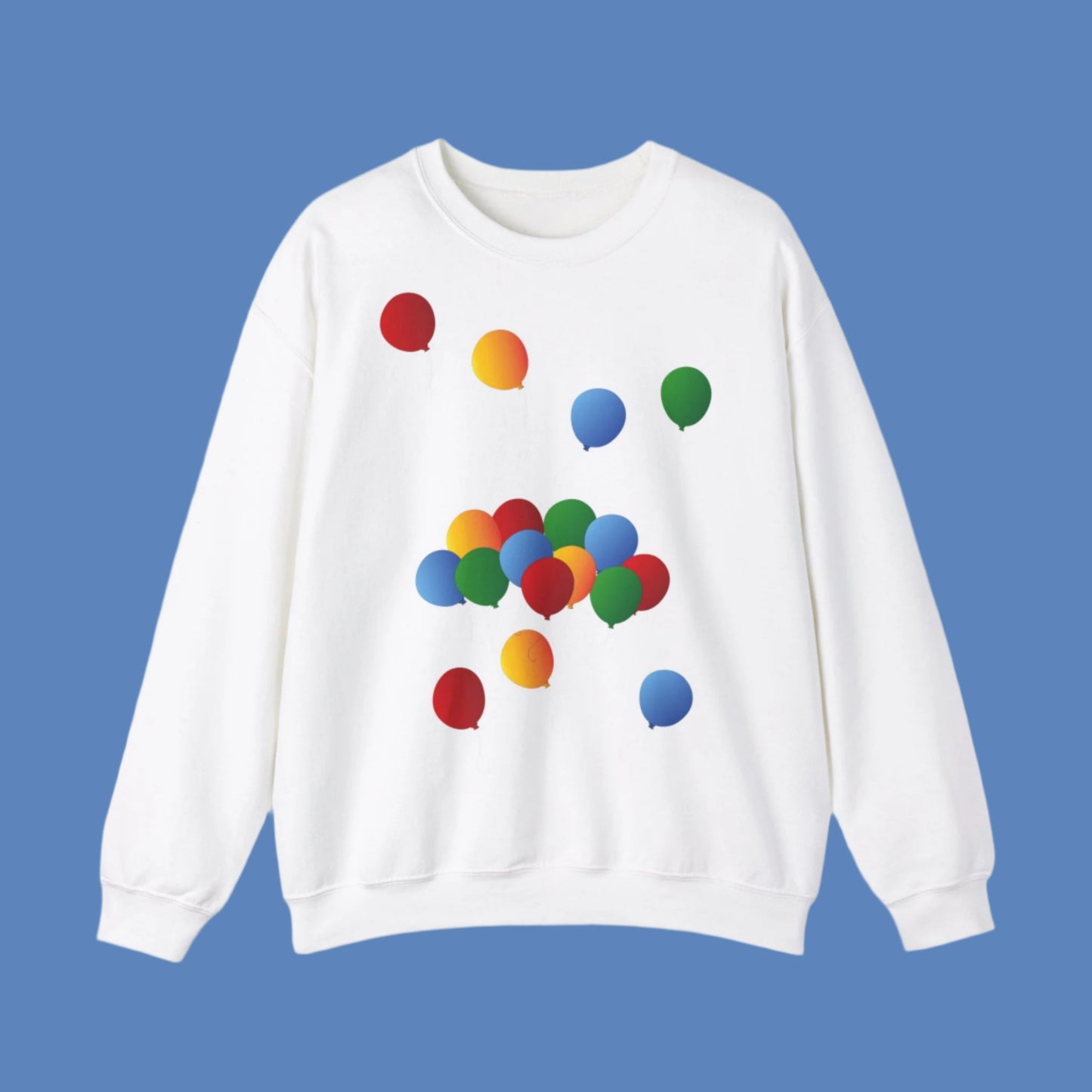 Sweatshirt adulte mixte Ballons de couleur