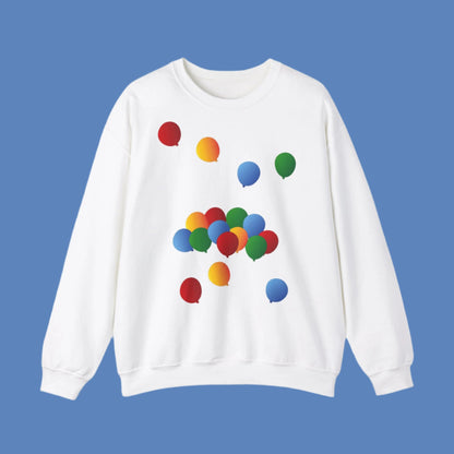 Sweatshirt adulte mixte Ballons de couleur