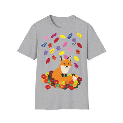 T-Shirt adulte mixte Renard Personnalisation FACE