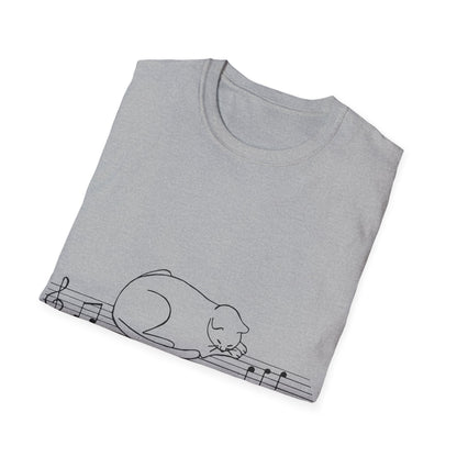 T-Shirt adulte mixte Chat et portée