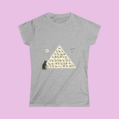 Tee-shirt femme pyramide