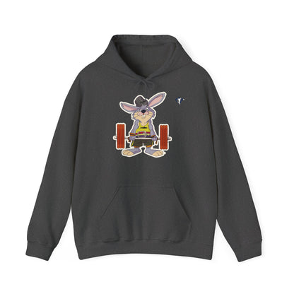 Sweatshirt à capuche adulte mixte Lapin muscu