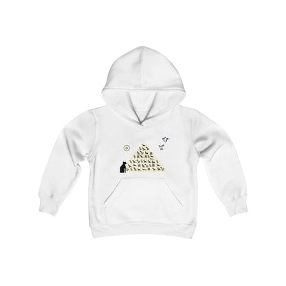 Sweatshirt à capuche enfant Pyramide (à personnaliser)