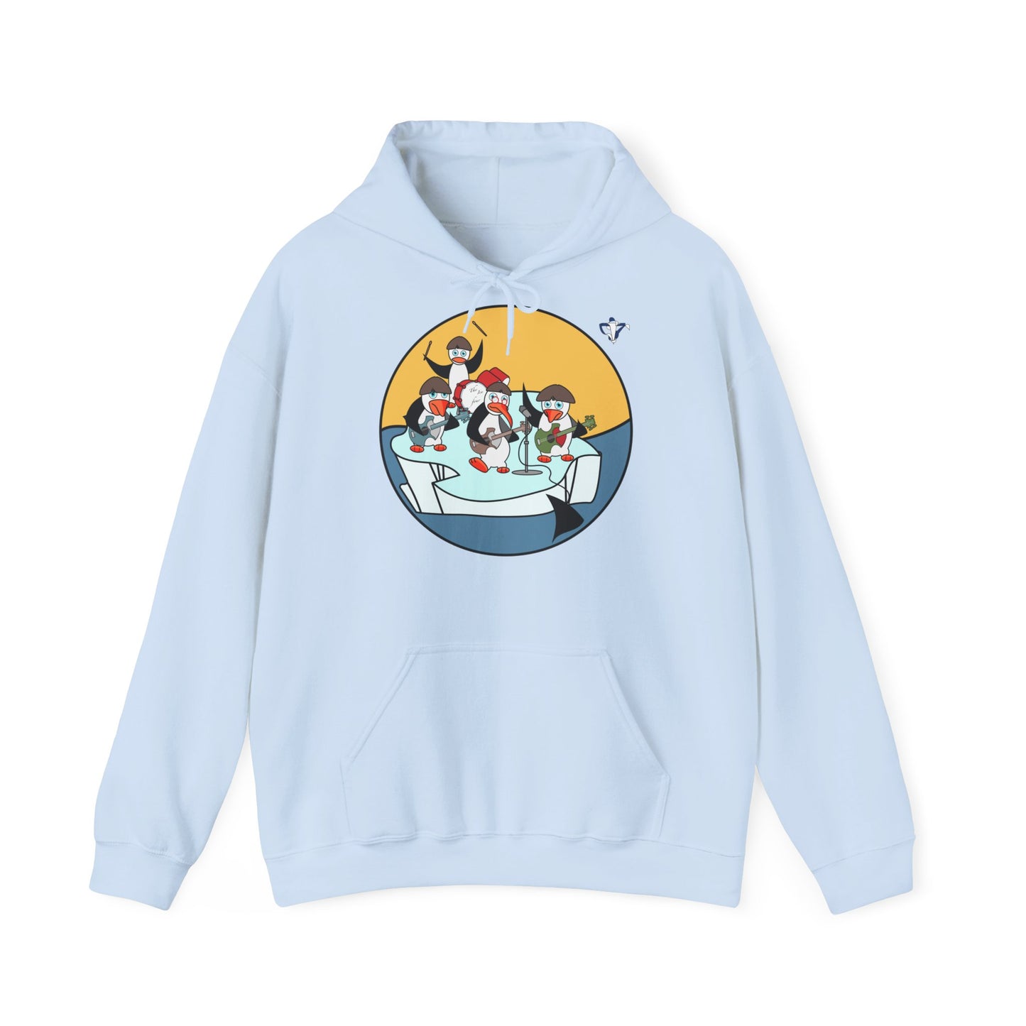 Sweatshirt à capuche Pingouins