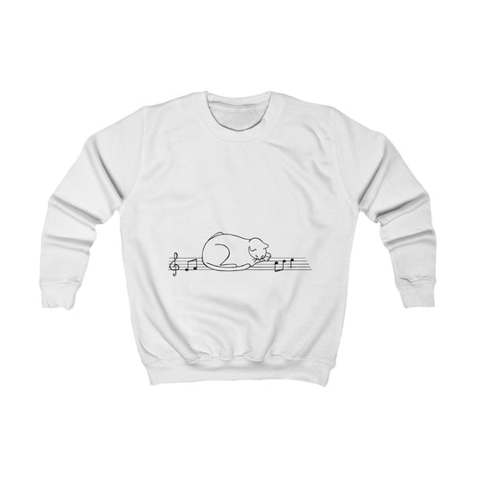 Sweatshirt enfant Chat et portée