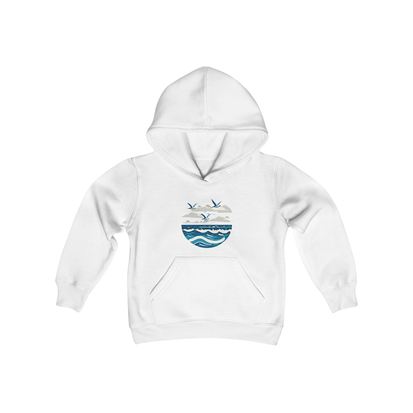 Sweatshirt à capuche enfant La mer