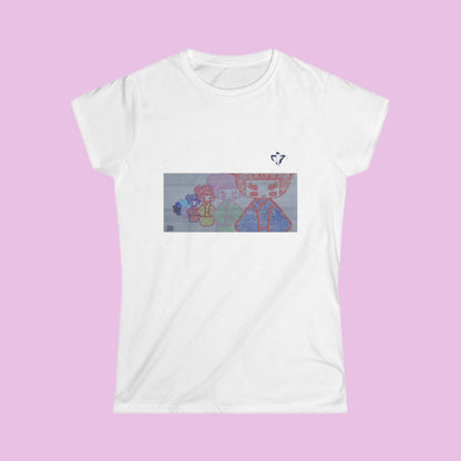 Tee-shirt femme Poupées japonnaises (à personnaliser)