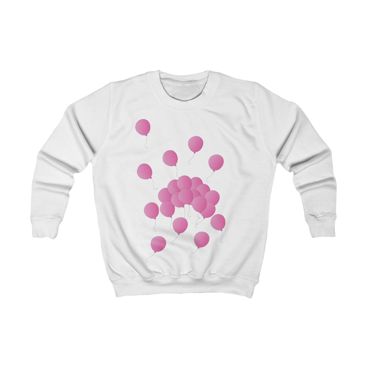 Sweatshirt enfant Ballons roses