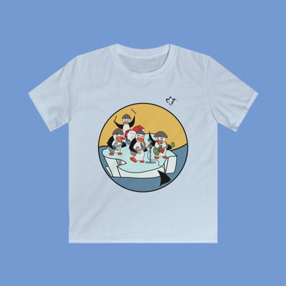 Tee-shirt enfant Pingouins (à personnaliser)