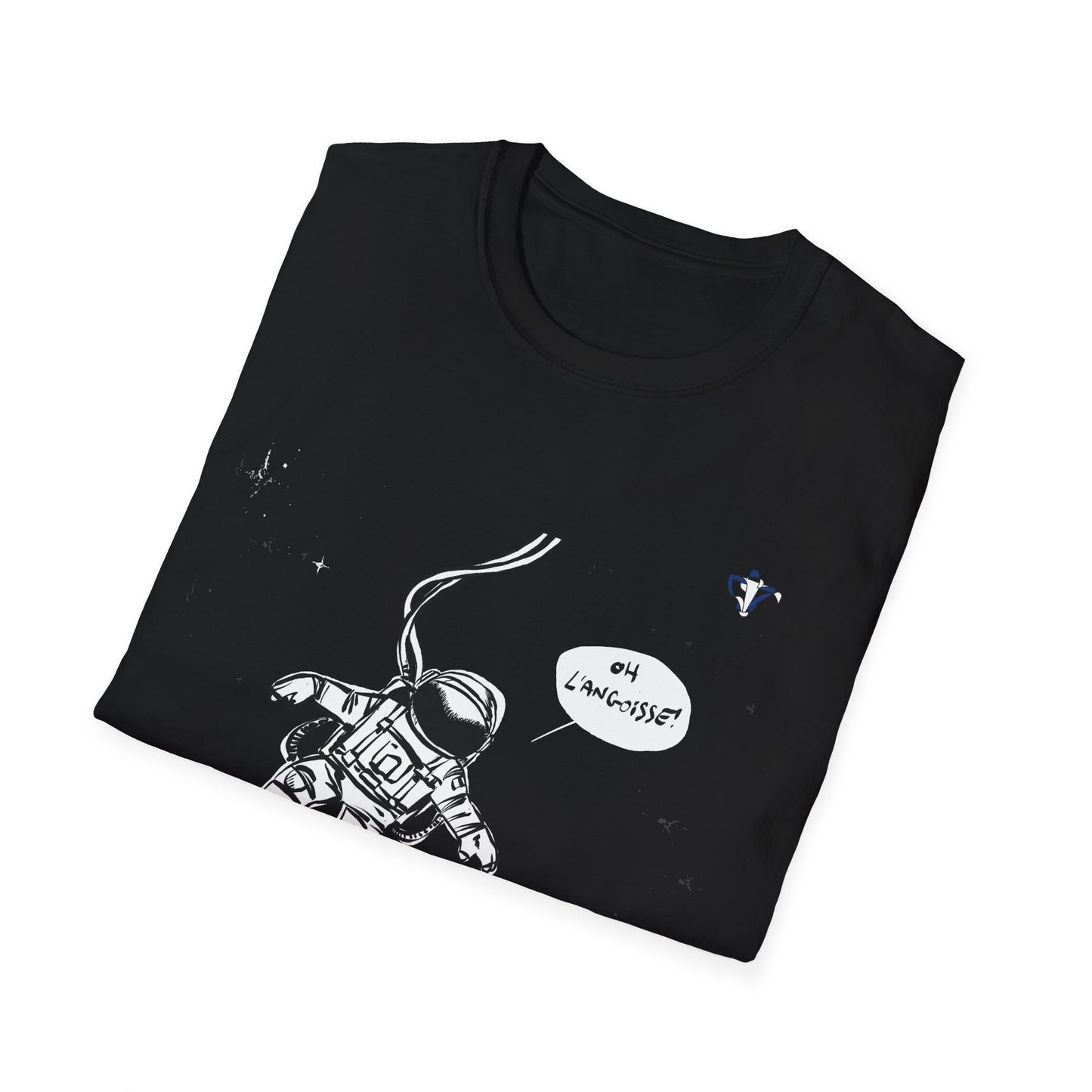 T-Shirt adulte mixte L'astronaute Personnalisation FACE et MANCHE