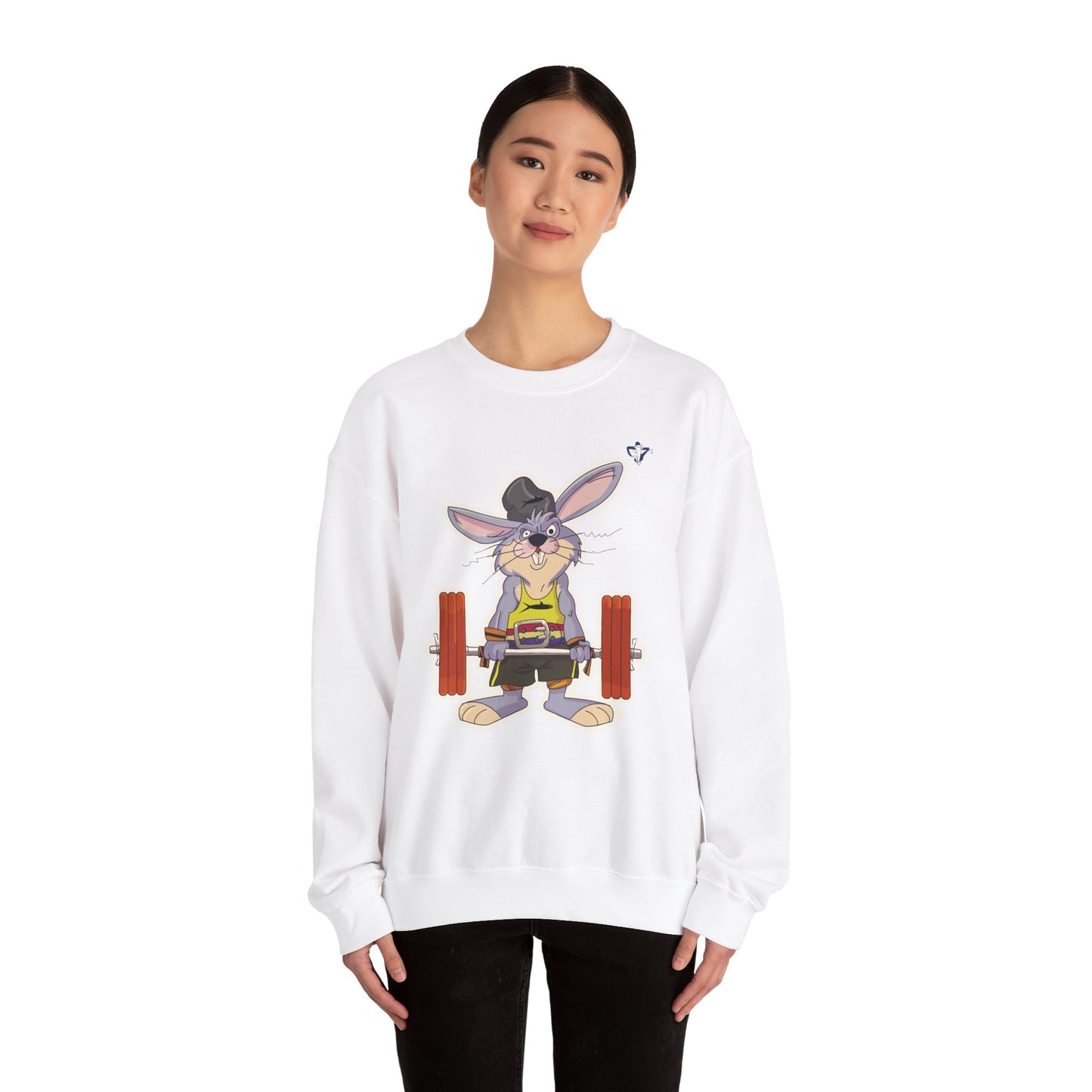 Sweatshirt adulte mixte Lapin muscu