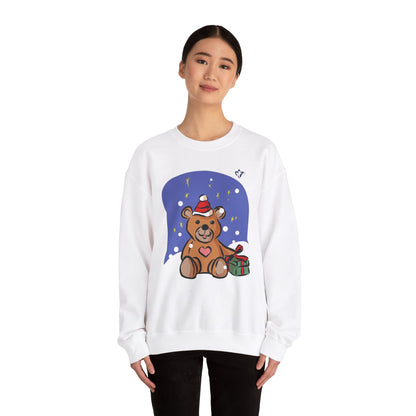 Sweatshirt adulte mixte Ourson de Noël