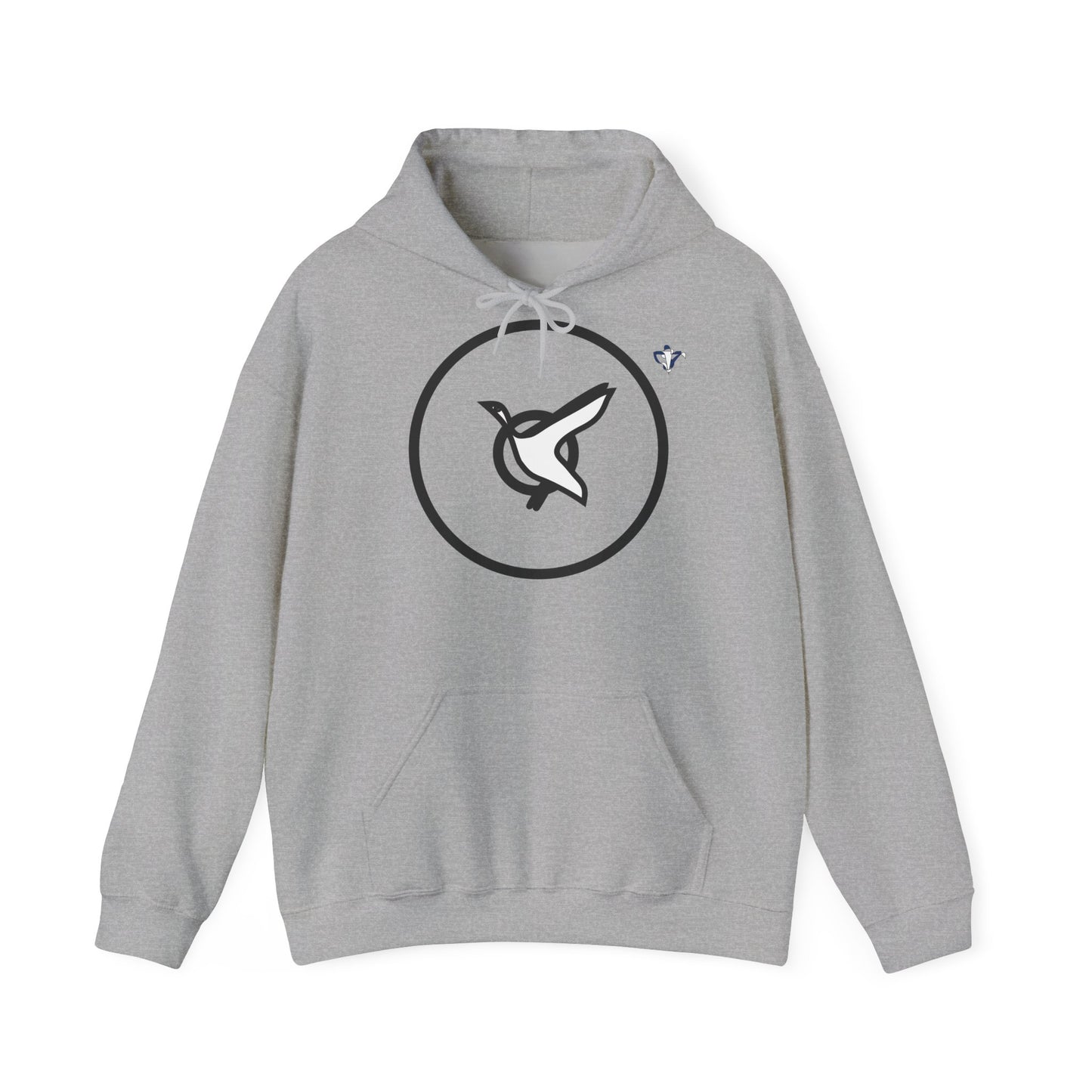 Sweatshirt à capuche l'oie blanche (à personnaliser)