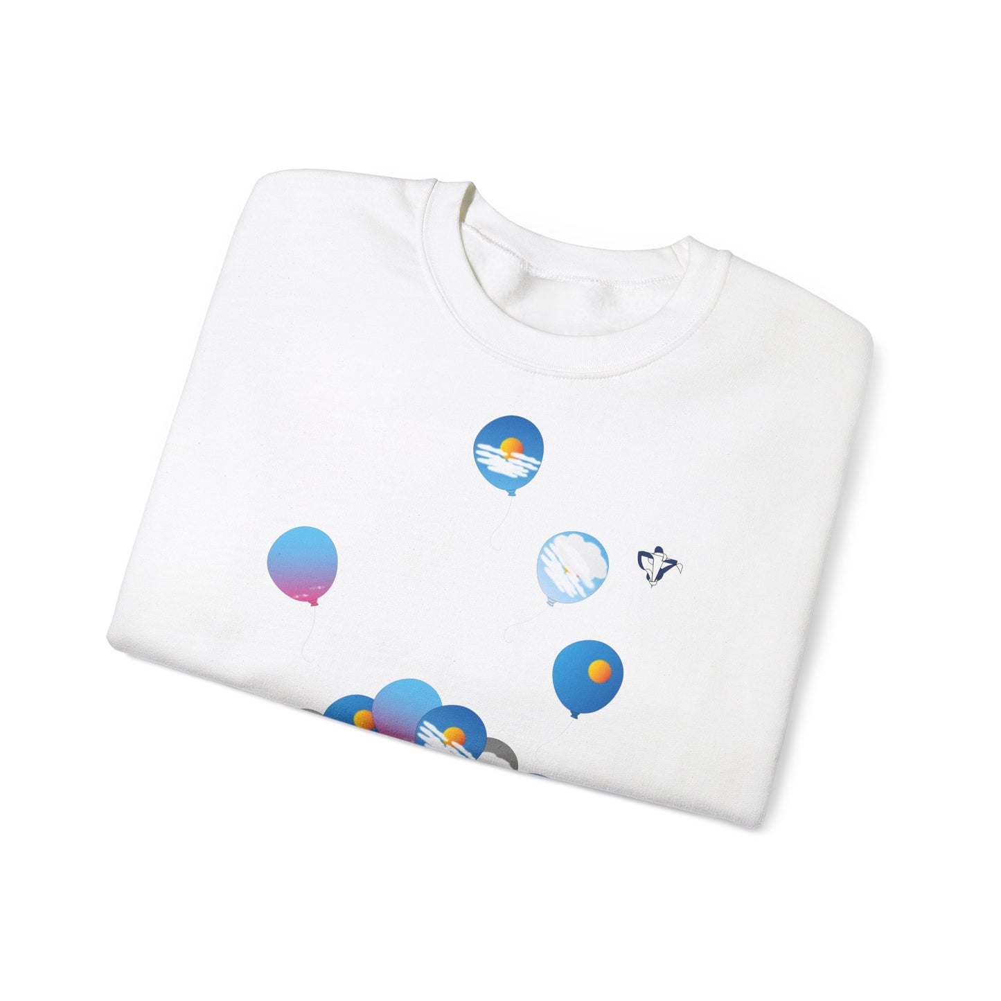 Sweatshirt adulte mixte Ballons du ciel (à personnaliser)