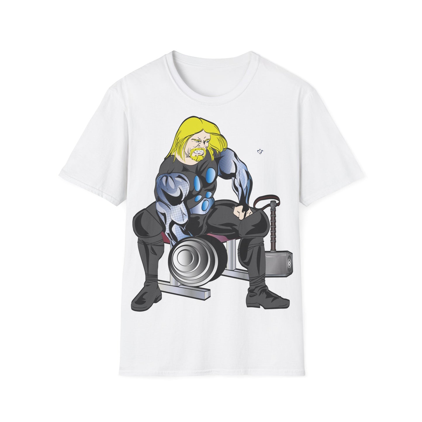 T-Shirt adulte mixte Thor muscu (à personnaliser)