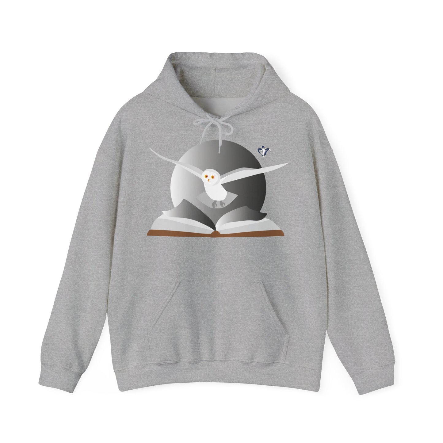 Sweatshirt à capuche adulte mixte Chouette (à personnaliser)